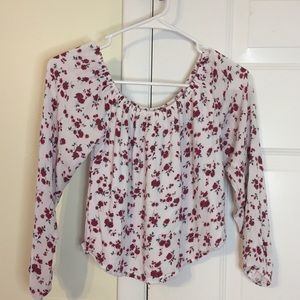 Off shoulder shirt